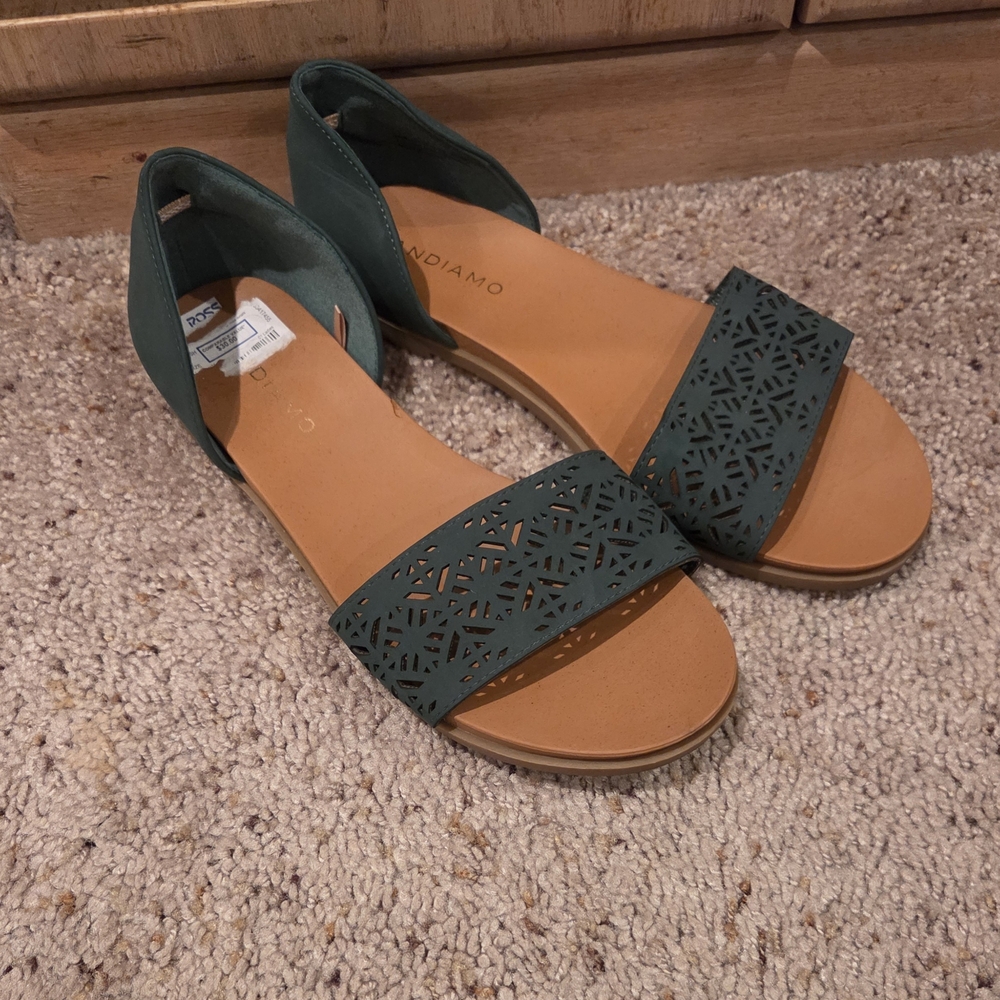 Andiamo Women's Teal Sandals